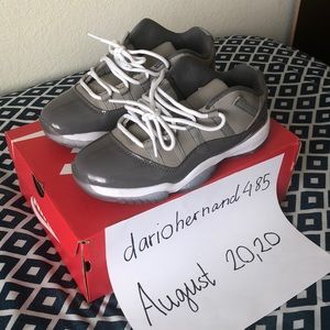 Jordan 11 retro cool grey